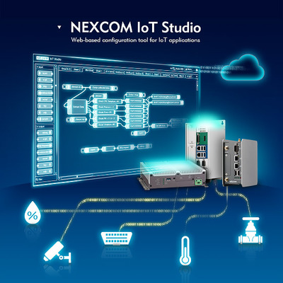 新漢免費(fèi)開放NEXCOM IoT Studio聯(lián)網(wǎng)軟件工具下載，簡(jiǎn)化編程開發(fā)、加速物聯(lián)網(wǎng)創(chuàng)新
